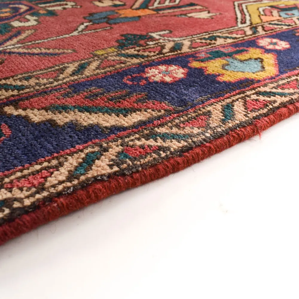 Løper Persisk teppe - Tabriz - 338 x 112 cm - rød
