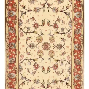 Løper Persisk teppe - Tabriz - Premium - 205 x 81 cm - beige