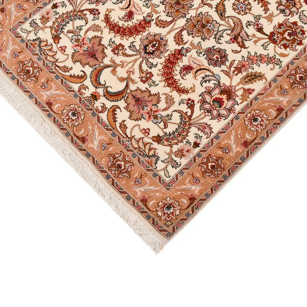 Løper Persisk teppe - Tabriz - Premium - 314 x 79 cm - beige