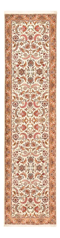 Løper Persisk teppe - Tabriz - Premium - 317 x 72 cm - beige