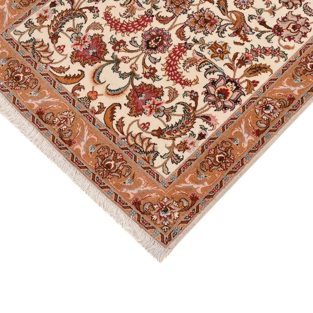 Løper Persisk teppe - Tabriz - Premium - 317 x 72 cm - beige