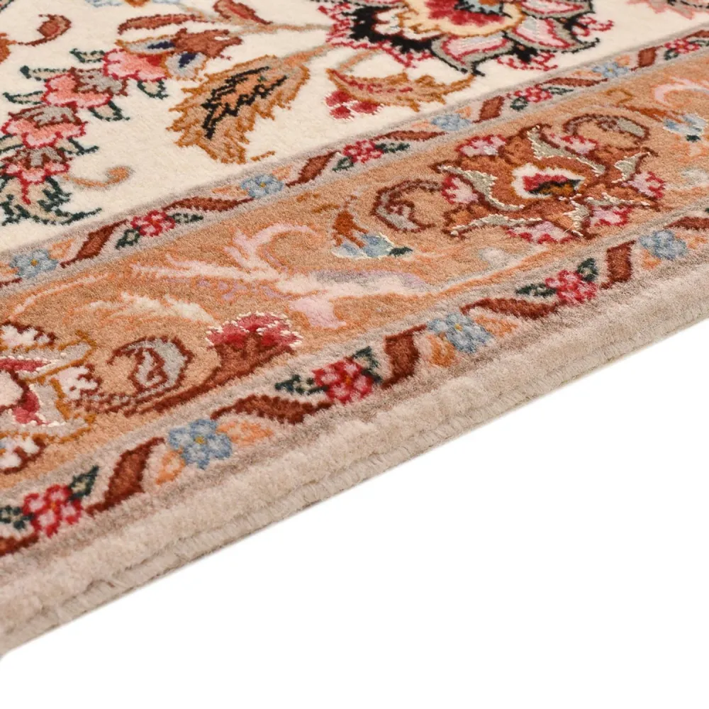 Løper Persisk teppe - Tabriz - Premium - 317 x 72 cm - beige