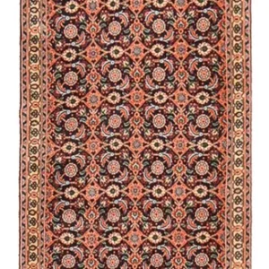 Løper Persisk teppe - Tabriz - Royal - 192 x 64 cm - rust