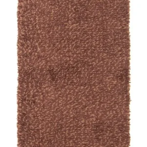 Løper Teppe med høy luv - 204 x 70 cm - brun