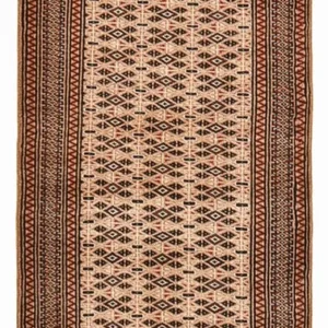 Løper Turkaman teppe - 191 x 75 cm - sand