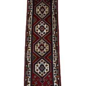 Løper Turkaman teppe - 290 x 71 cm - rød