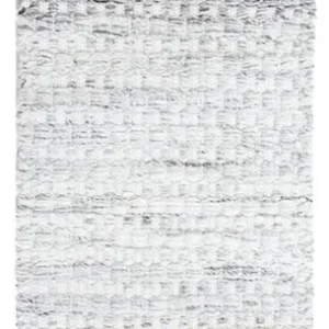 Løper Ullteppe - 104 x 33 cm - lysegrå