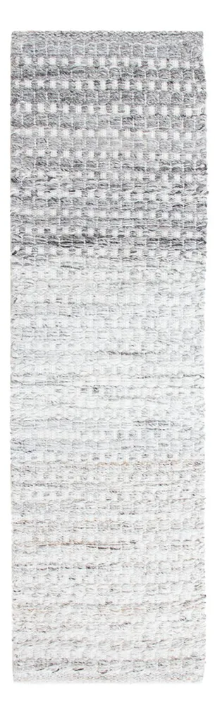 Løper Ullteppe - 104 x 33 cm - lysegrå