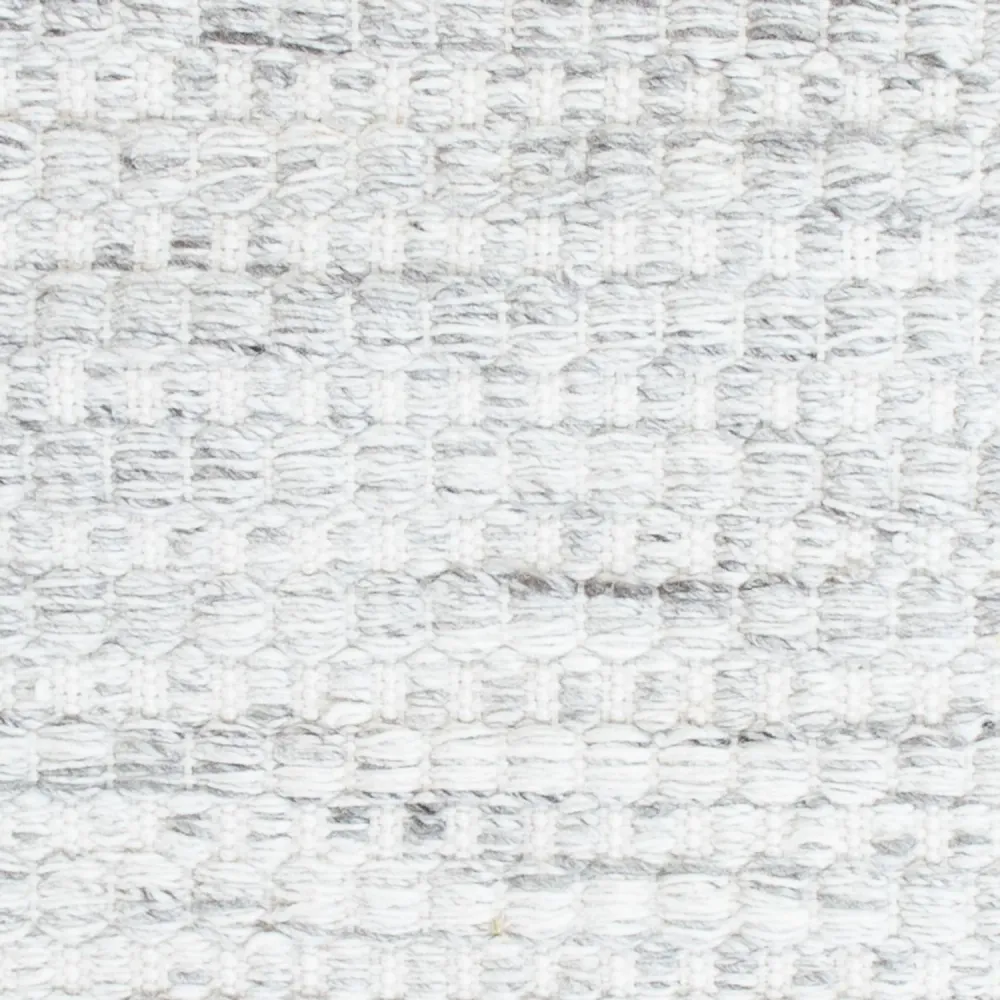 Løper Ullteppe - 104 x 33 cm - lysegrå