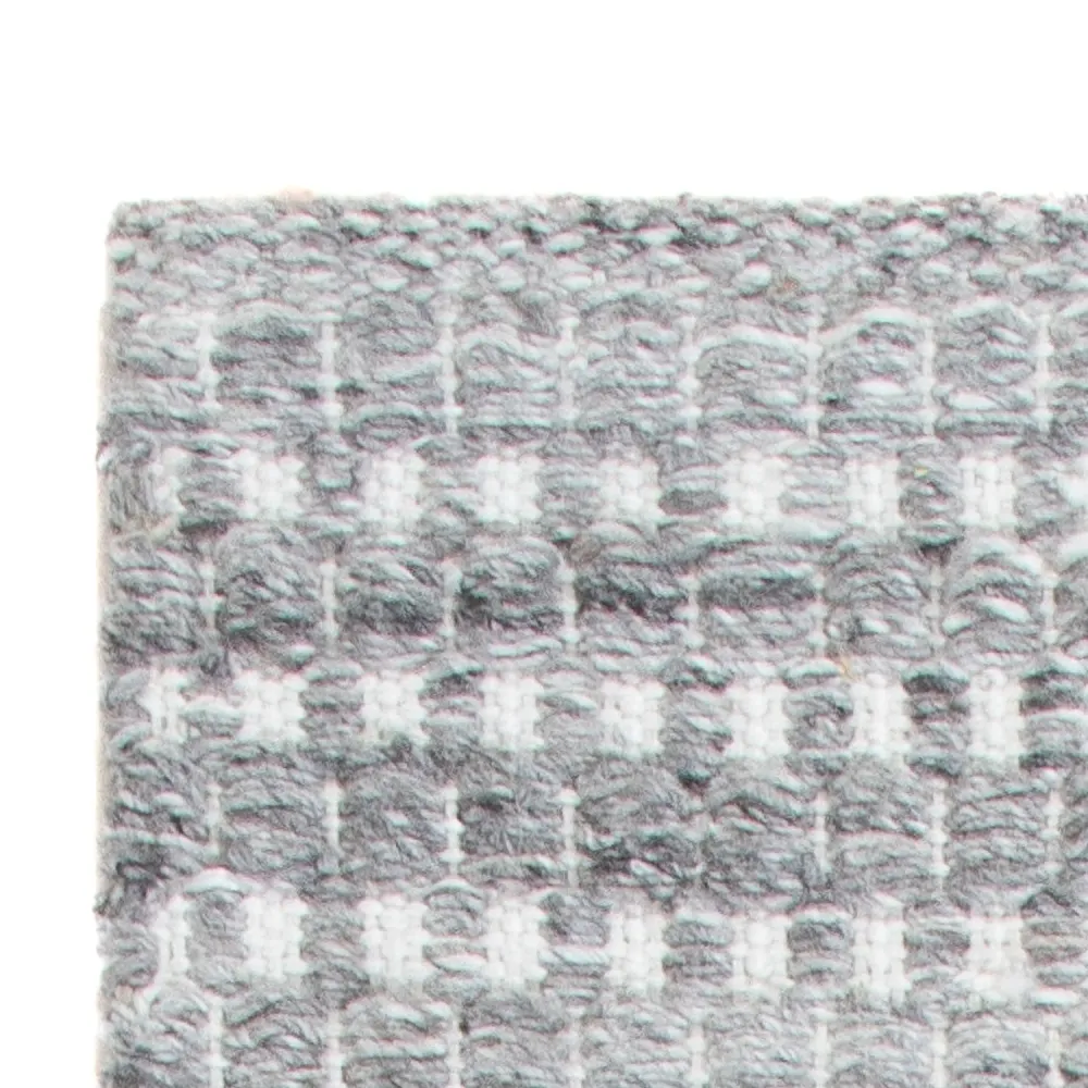 Løper Ullteppe - 104 x 33 cm - lysegrå