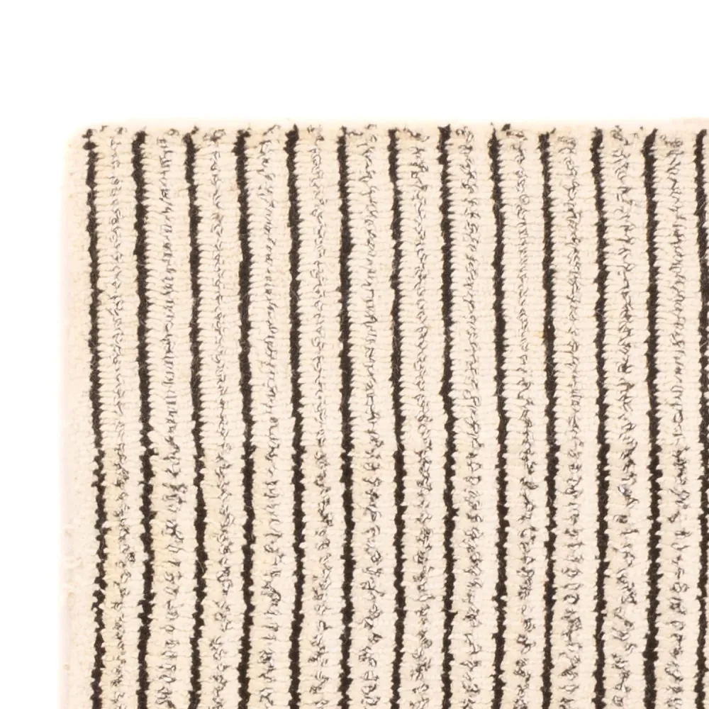 Løper Ullteppe - 145 x 80 cm - beige