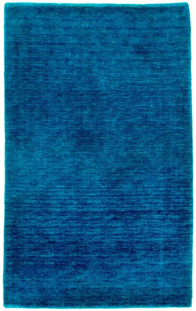 Løper Ullteppe - 180 x 107 cm - blå