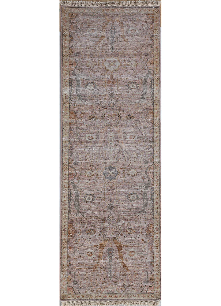 Løper Ullteppe - 240 x 75 cm - oransje