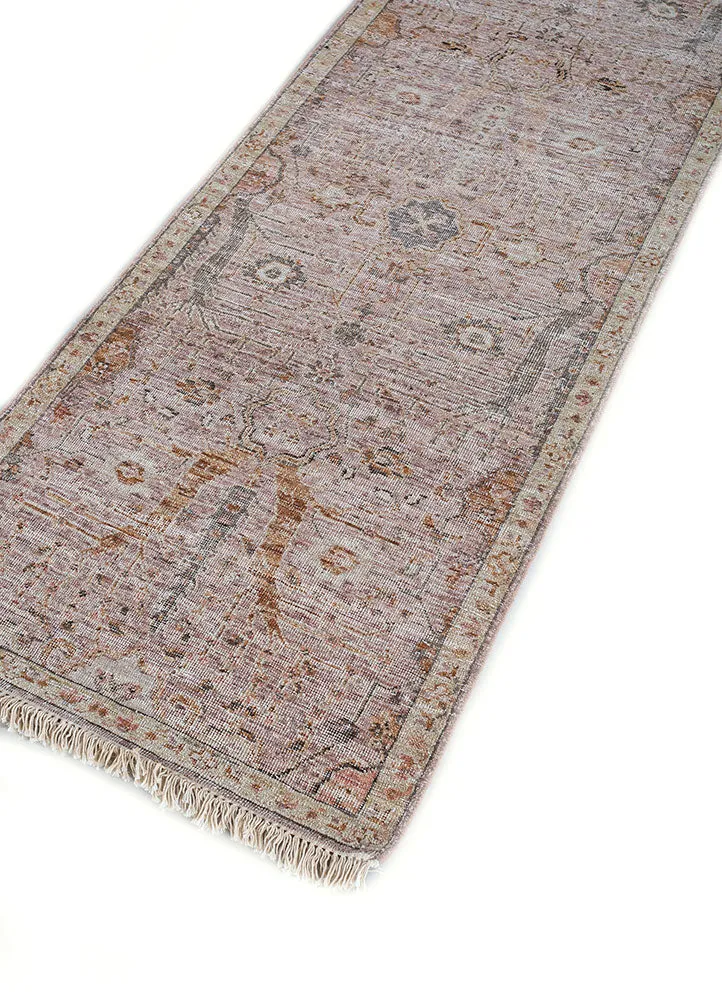 Løper Ullteppe - 240 x 75 cm - oransje