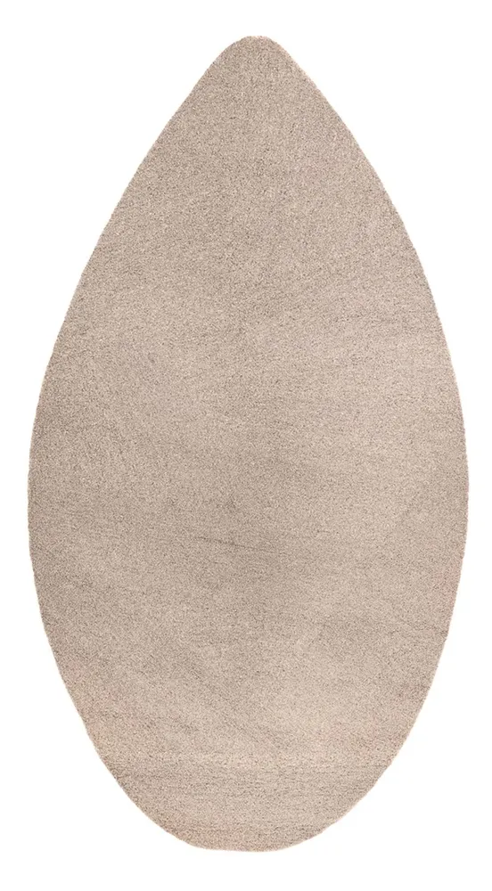 Løper Ullteppe - 290 x 155 cm - lysegrå