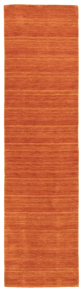 Løper Ullteppe - 295 x 75 cm - oransje