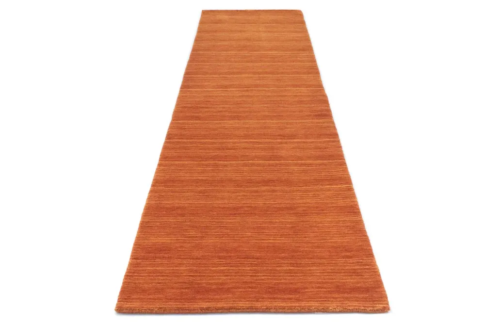 Løper Ullteppe - 295 x 75 cm - oransje