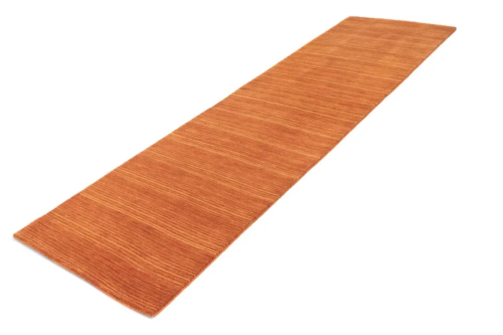 Løper Ullteppe - 295 x 75 cm - oransje