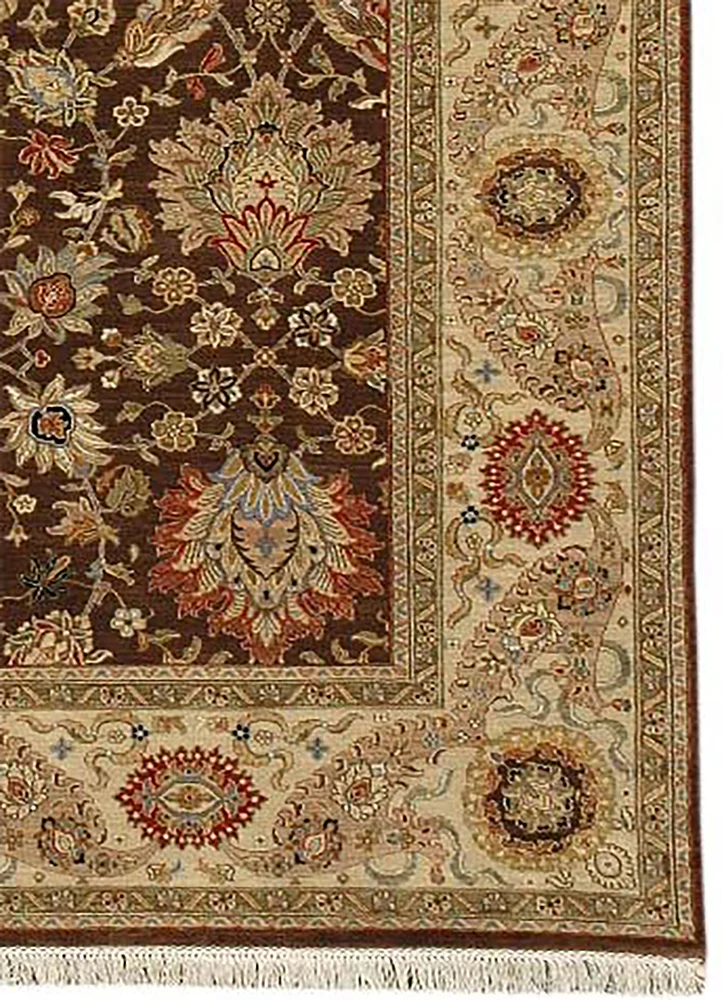 Løper Ullteppe - 420 x 75 cm - beige