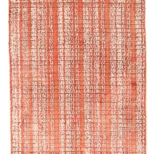 Løper Viskose teppe - 222 x 70 cm - lys rød