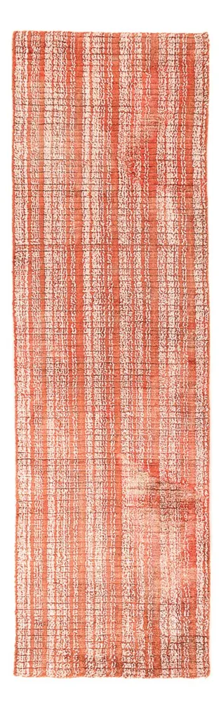 Løper Viskose teppe - 222 x 70 cm - lys rød