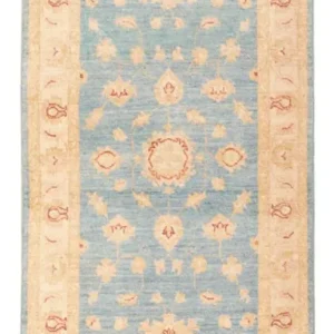 Løper Ziegler Teppe - 200 x 77 cm - lyseblå