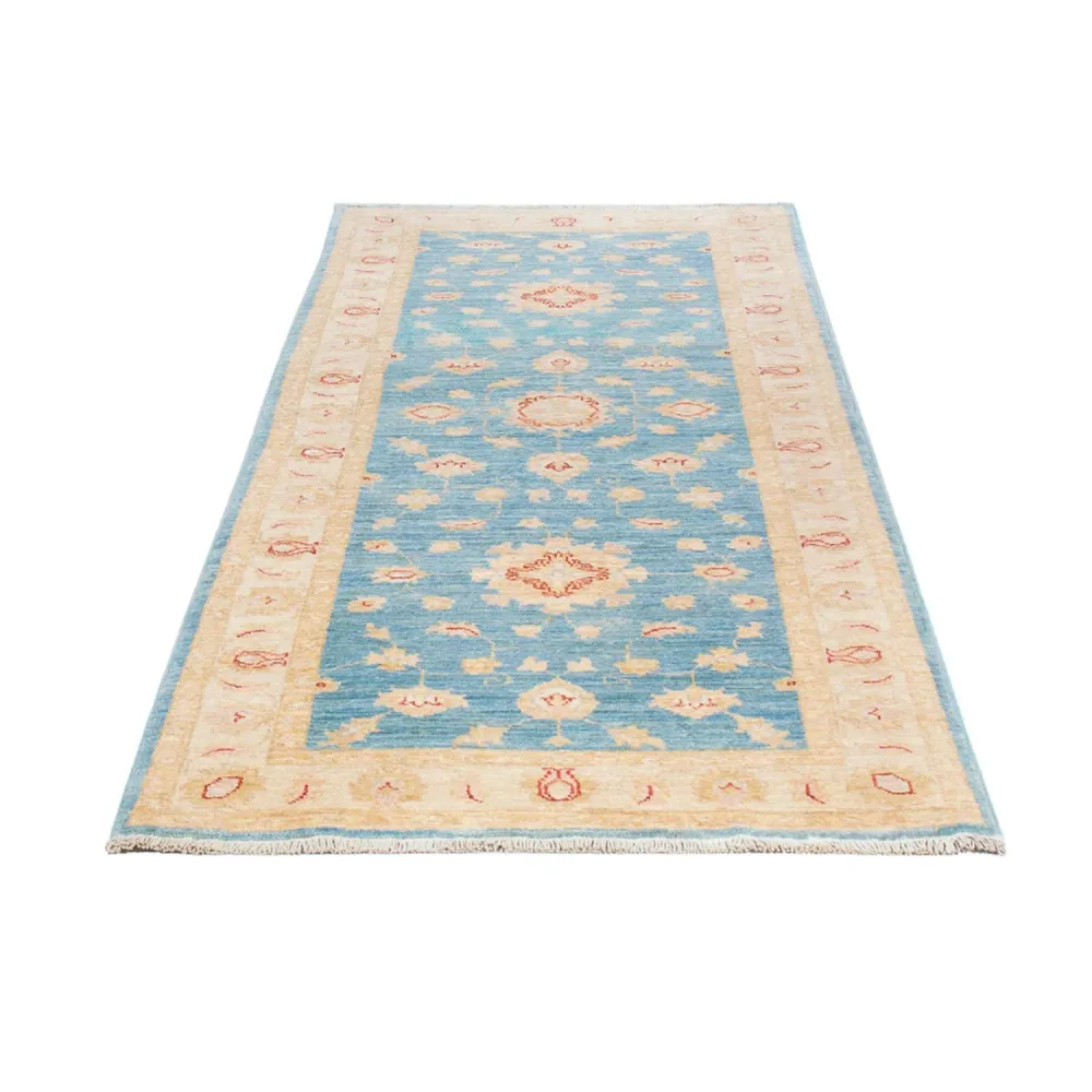 Løper Ziegler Teppe - 200 x 77 cm - lyseblå