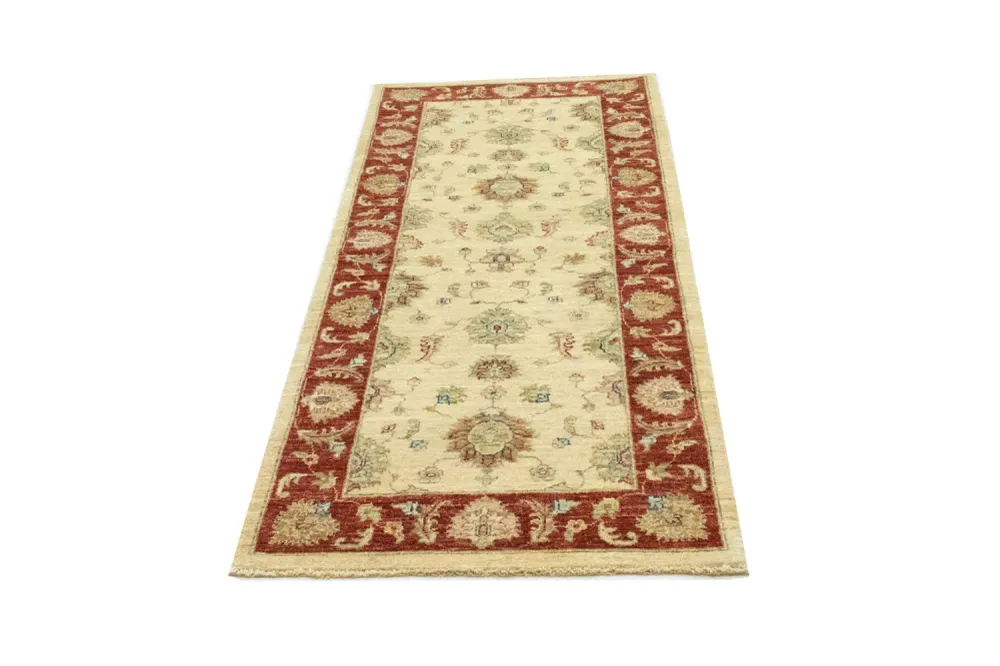 Løper Ziegler Teppe - 204 x 80 cm - lys beige