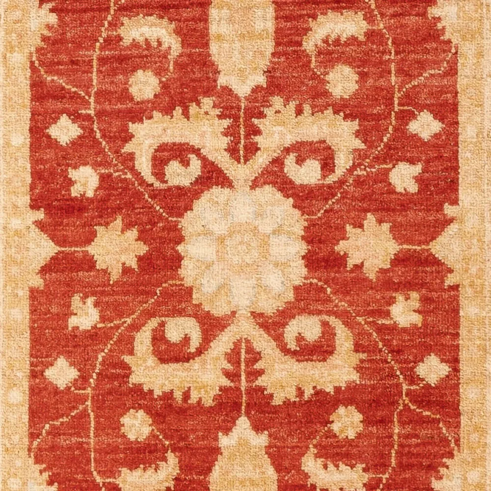 Løper Ziegler Teppe - 206 x 75 cm - rød