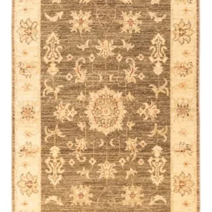 Løper Ziegler Teppe - 213 x 80 cm - olivengrønn
