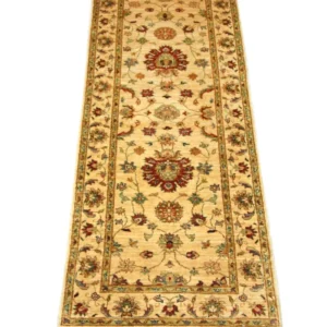 Løper Ziegler Teppe - 220 x 76 cm - gul