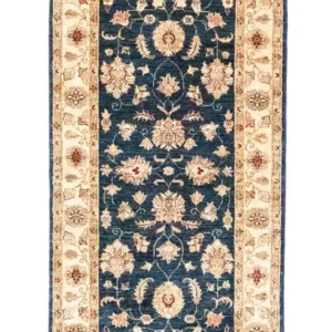Løper Ziegler Teppe - 250 x 81 cm - blå