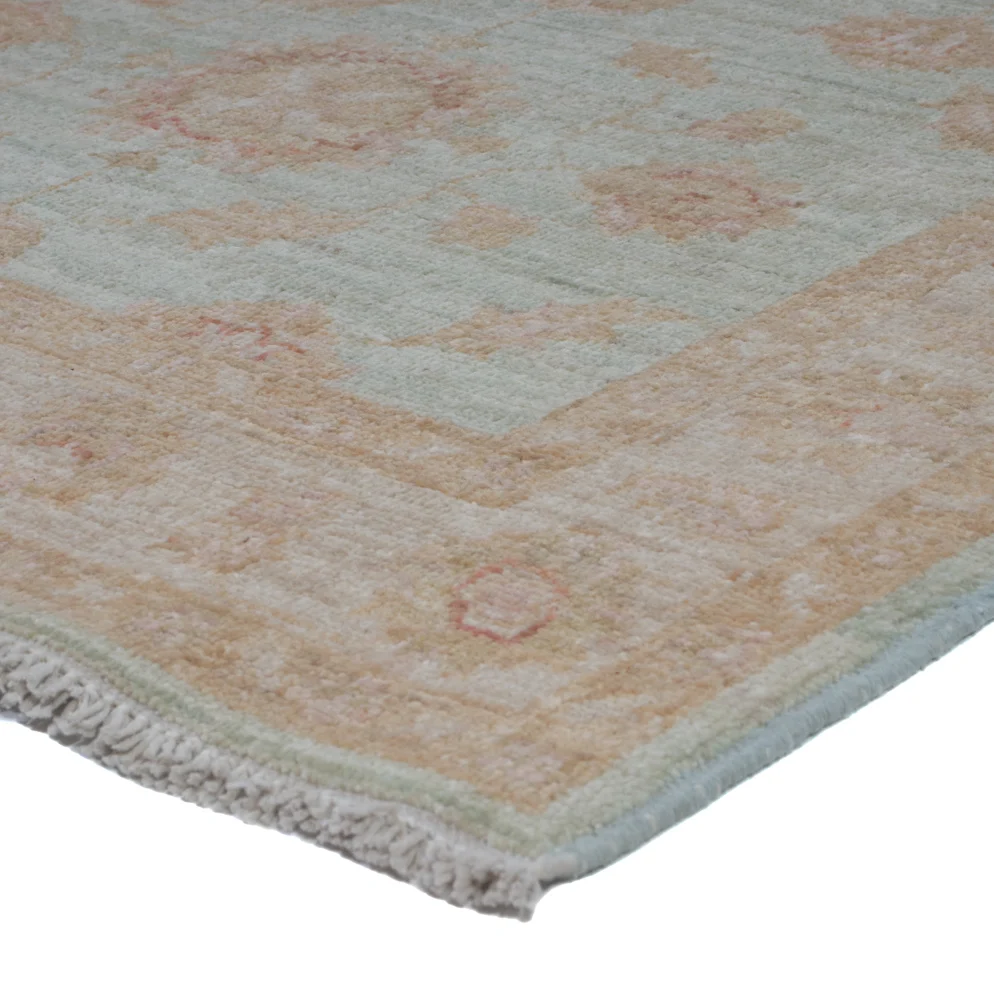 Løper Ziegler Teppe - 255 x 83 cm - lyseblå