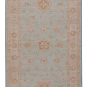 Løper Ziegler Teppe - 255 x 83 cm - lyseblå
