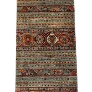 Løper Ziegler Teppe - 256 x 85 cm - olivengrønn