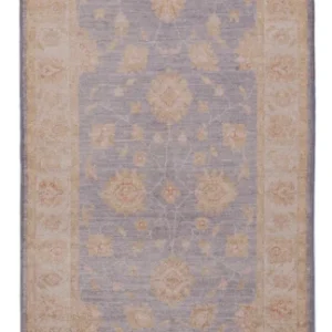 Løper Ziegler Teppe - 258 x 81 cm - lyseblå