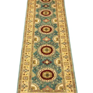 Løper Ziegler Teppe - 293 x 81 cm - blå