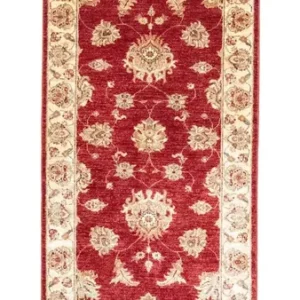 Løper Ziegler Teppe - 301 x 82 cm - rød