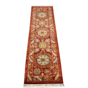 Løper Ziegler Teppe - 306 x 79 cm - rød