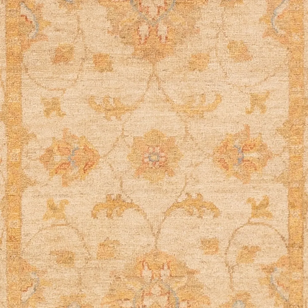 Løper Ziegler Teppe - 345 x 82 cm - lys beige
