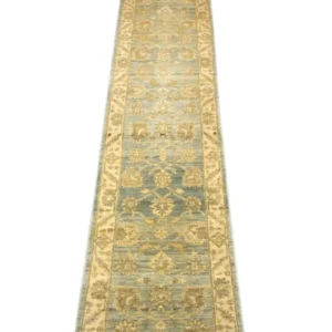 Løper Ziegler Teppe - 352 x 70 cm - blå