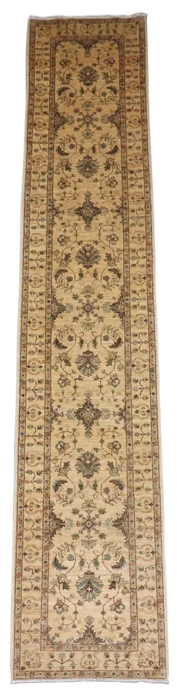 Løper Ziegler Teppe - 394 x 78 cm - beige