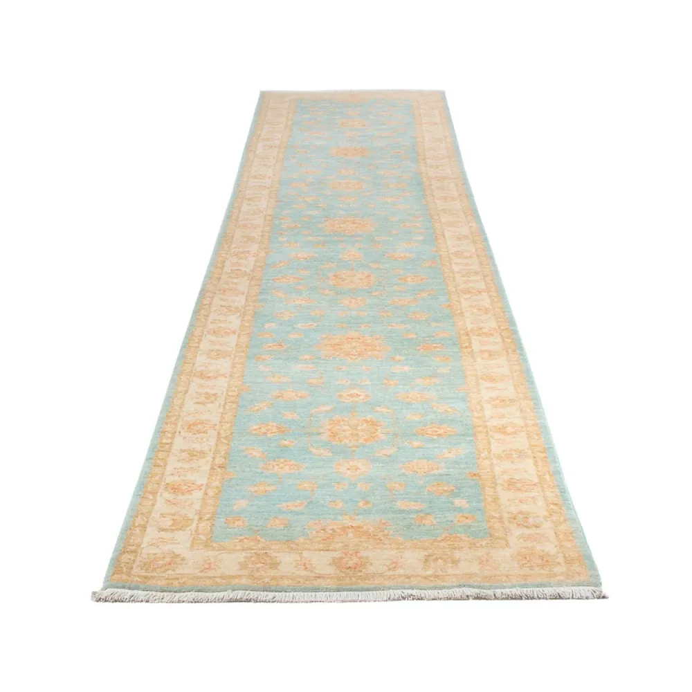 Løper Ziegler Teppe - 400 x 77 cm - turkis
