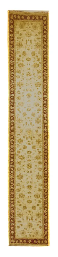 Løper Ziegler Teppe - 455 x 79 cm - lys beige