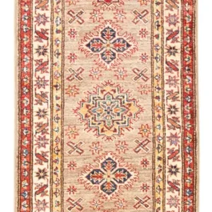 Løper Ziegler Teppe - Kazak - 167 x 55 cm - beige