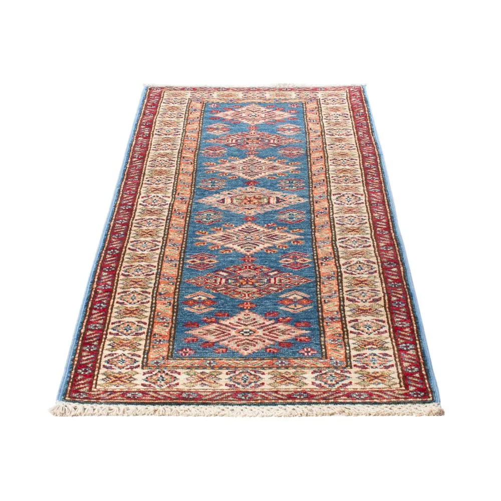 Løper Ziegler Teppe - Kazak - 177 x 61 cm - lyseblå