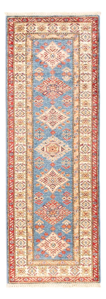 Løper Ziegler Teppe - Kazak - 177 x 61 cm - lyseblå