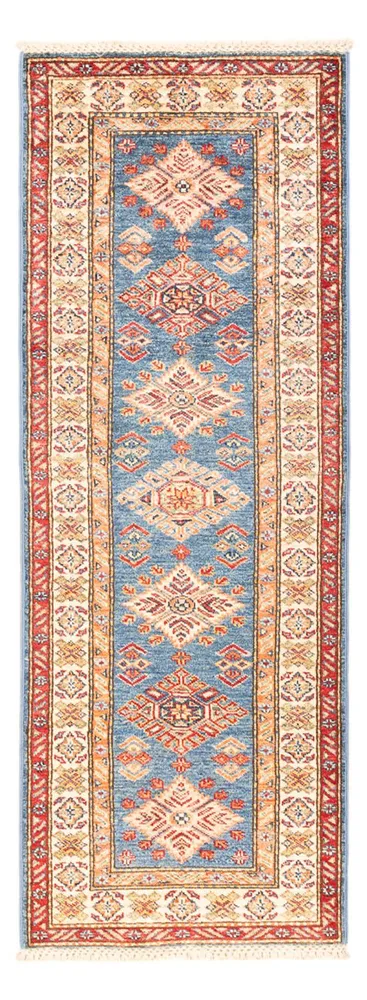 Løper Ziegler Teppe - Kazak - 177 x 63 cm - lyseblå