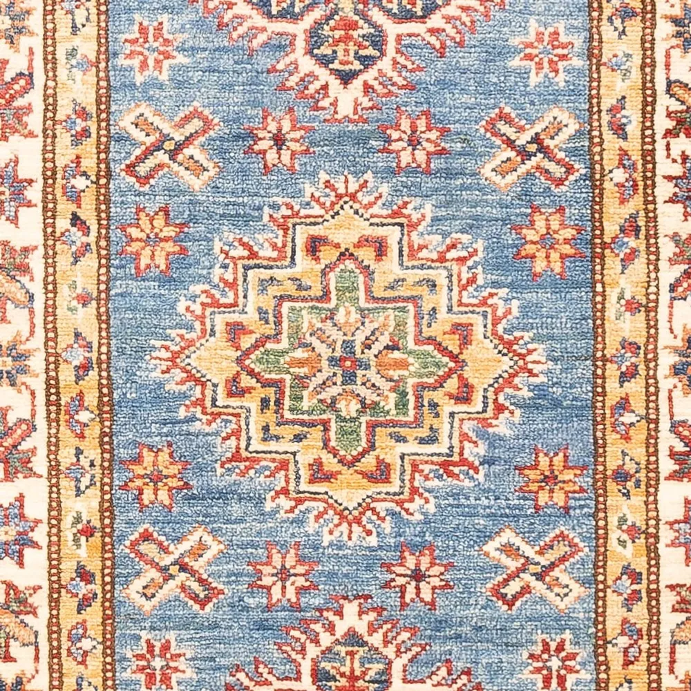 Løper Ziegler Teppe - Kazak - 179 x 59 cm - blå