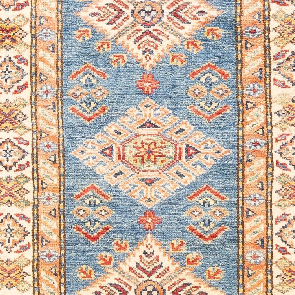 Løper Ziegler Teppe - Kazak - 179 x 59 cm - lyseblå